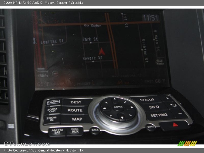 Mojave Copper / Graphite 2009 Infiniti FX 50 AWD S