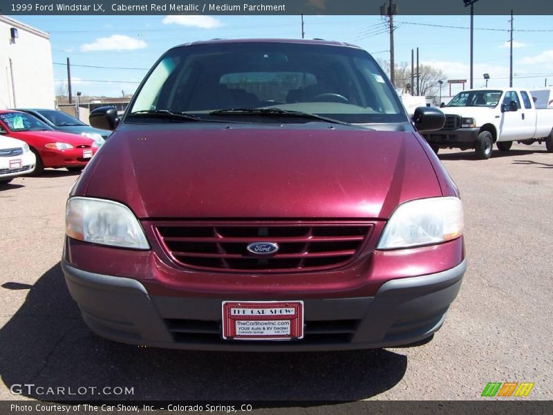 Cabernet Red Metallic / Medium Parchment 1999 Ford Windstar LX