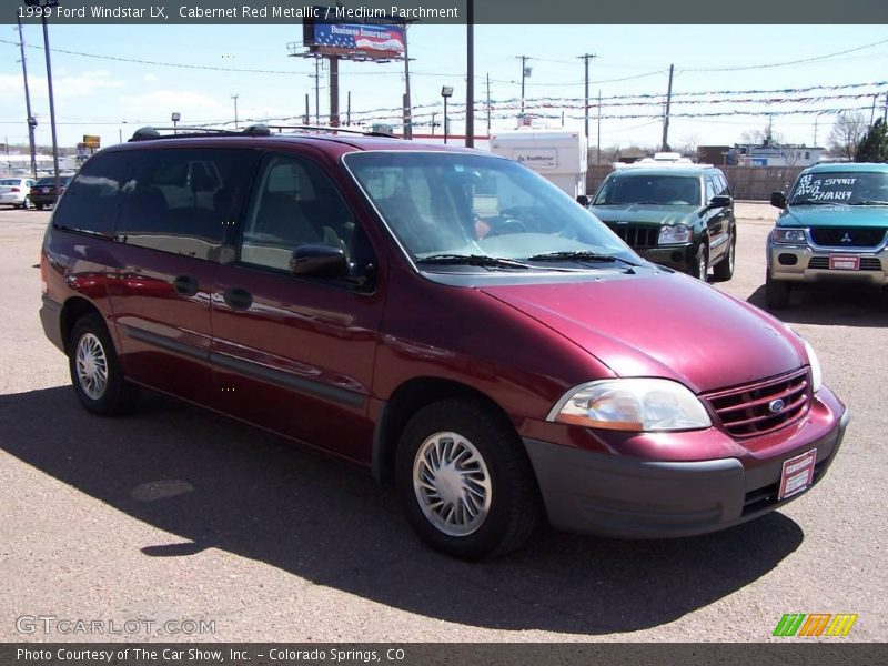 Cabernet Red Metallic / Medium Parchment 1999 Ford Windstar LX