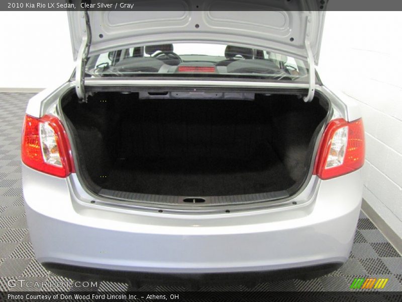 Clear Silver / Gray 2010 Kia Rio LX Sedan
