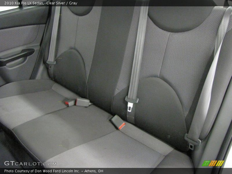 Clear Silver / Gray 2010 Kia Rio LX Sedan
