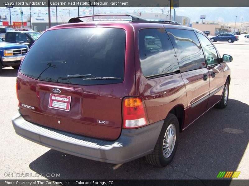 Cabernet Red Metallic / Medium Parchment 1999 Ford Windstar LX