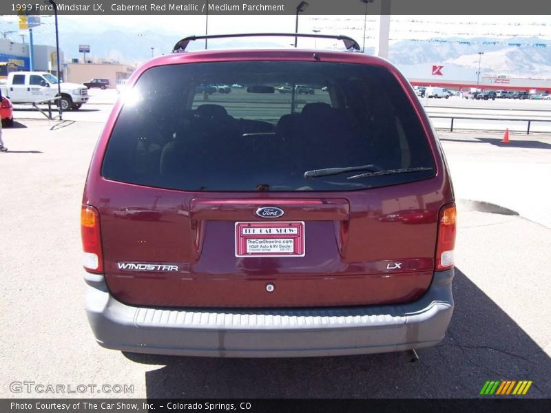 Cabernet Red Metallic / Medium Parchment 1999 Ford Windstar LX