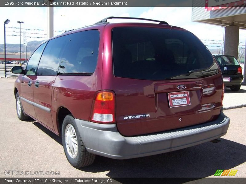 Cabernet Red Metallic / Medium Parchment 1999 Ford Windstar LX