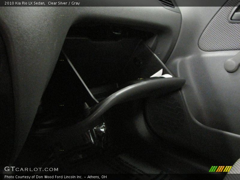 Clear Silver / Gray 2010 Kia Rio LX Sedan