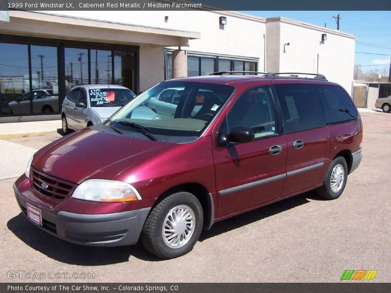 Cabernet Red Metallic / Medium Parchment 1999 Ford Windstar LX