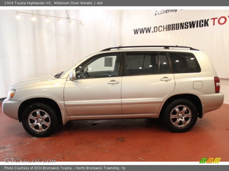 Millenium Silver Metallic / Ash 2004 Toyota Highlander V6