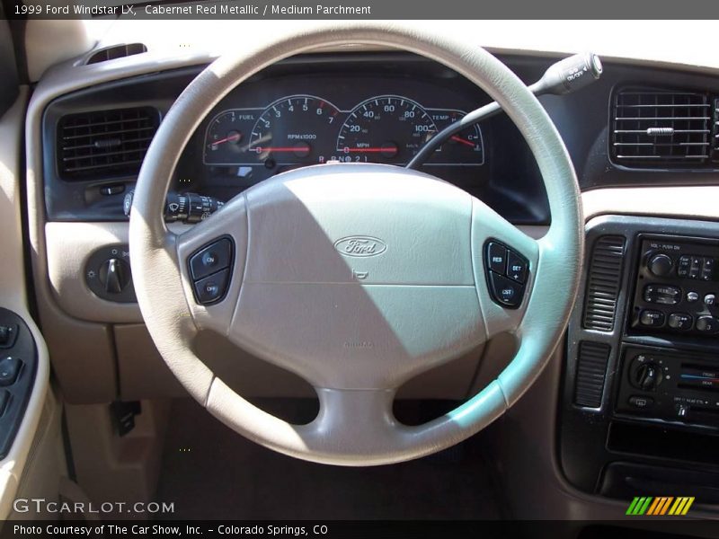 Cabernet Red Metallic / Medium Parchment 1999 Ford Windstar LX