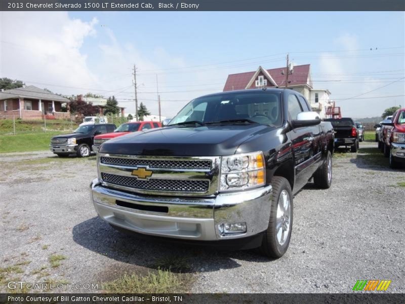 Black / Ebony 2013 Chevrolet Silverado 1500 LT Extended Cab