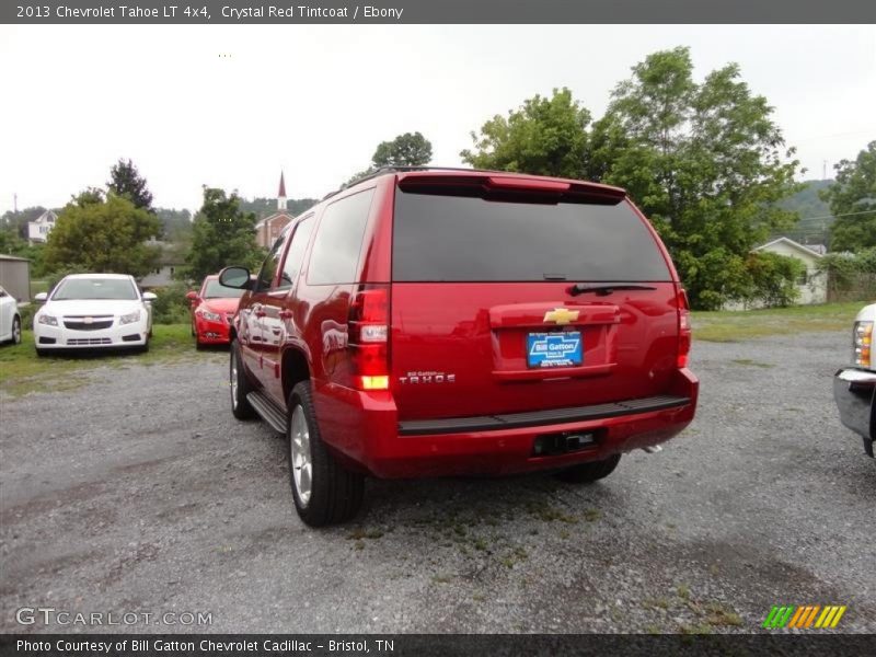 Crystal Red Tintcoat / Ebony 2013 Chevrolet Tahoe LT 4x4