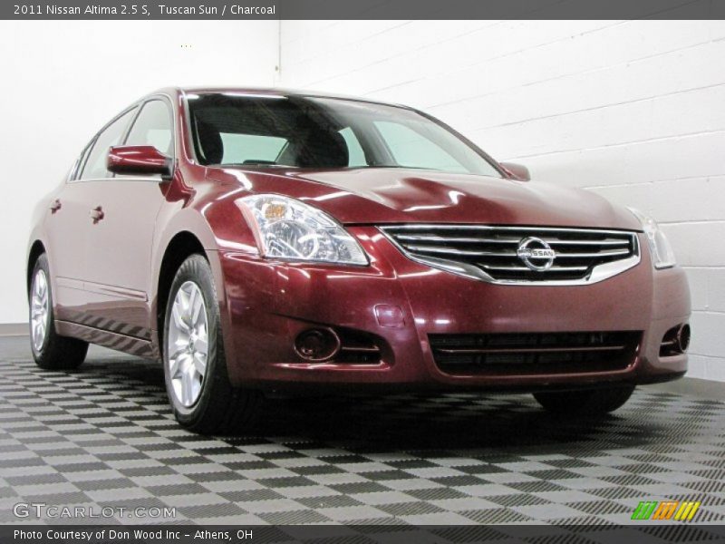 Tuscan Sun / Charcoal 2011 Nissan Altima 2.5 S