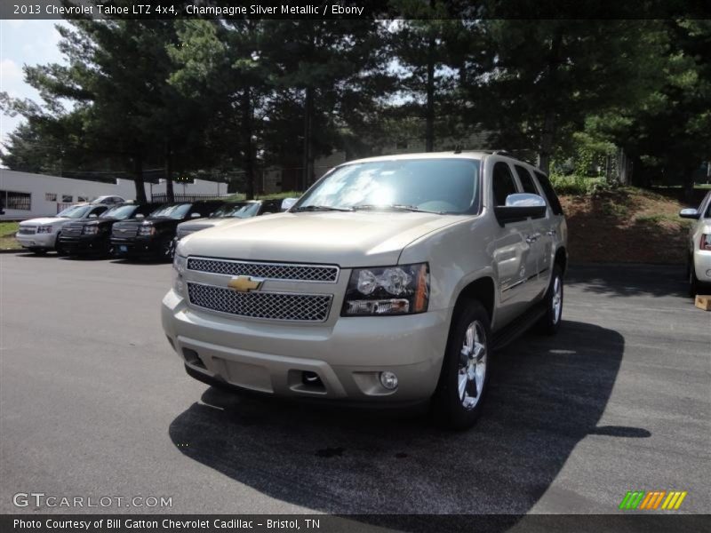 Front 3/4 View of 2013 Tahoe LTZ 4x4