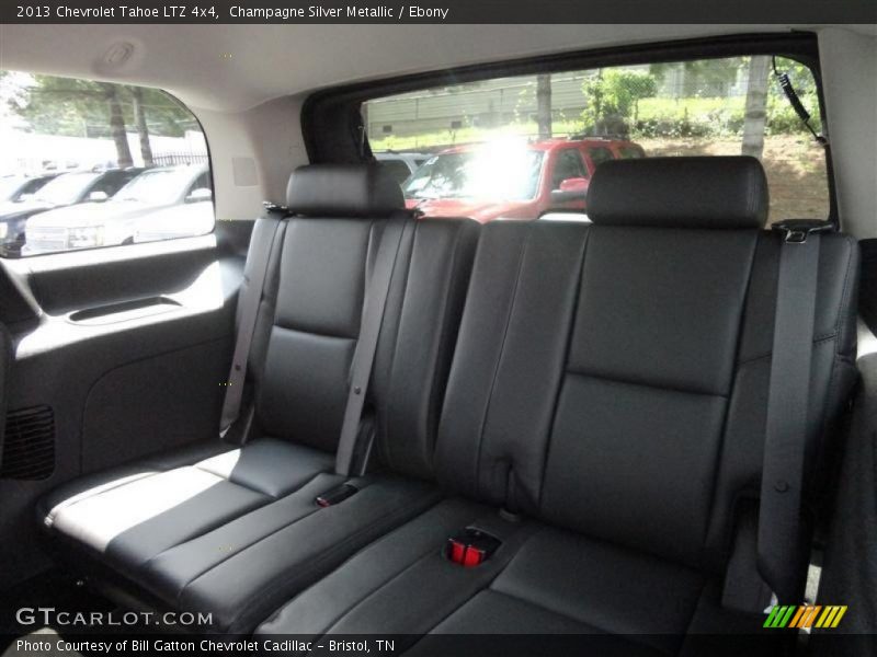 Rear Seat of 2013 Tahoe LTZ 4x4