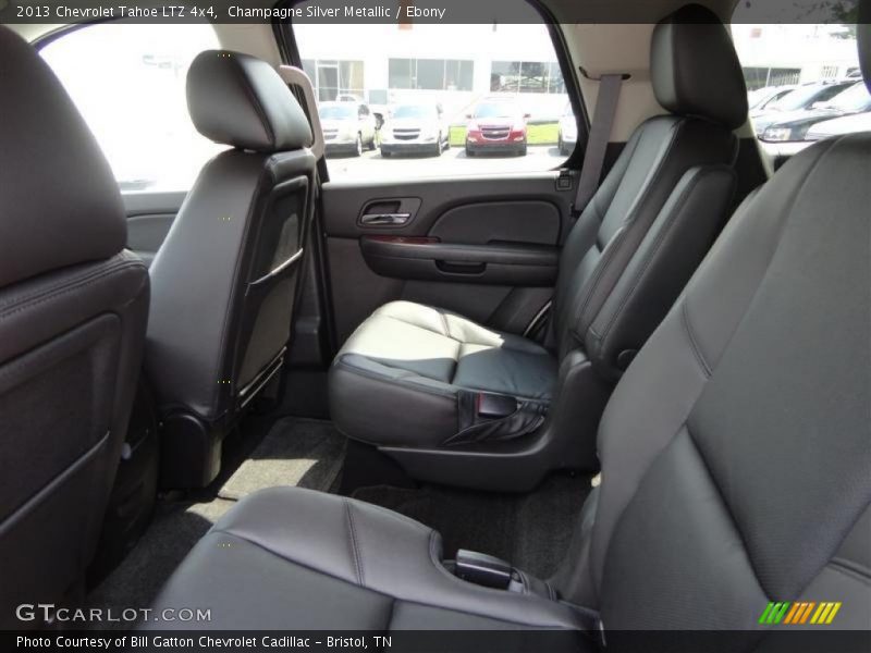 Rear Seat of 2013 Tahoe LTZ 4x4