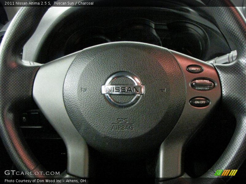 Tuscan Sun / Charcoal 2011 Nissan Altima 2.5 S
