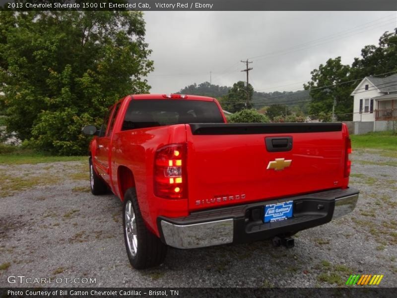 Victory Red / Ebony 2013 Chevrolet Silverado 1500 LT Extended Cab