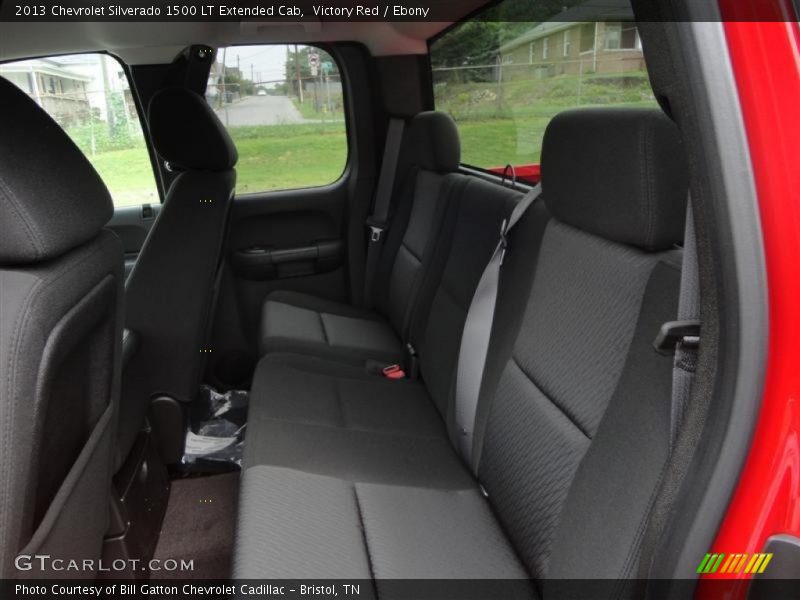 Victory Red / Ebony 2013 Chevrolet Silverado 1500 LT Extended Cab