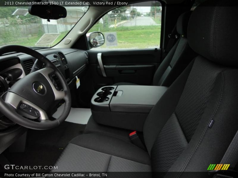 Victory Red / Ebony 2013 Chevrolet Silverado 1500 LT Extended Cab