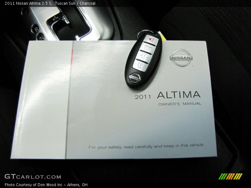 Tuscan Sun / Charcoal 2011 Nissan Altima 2.5 S