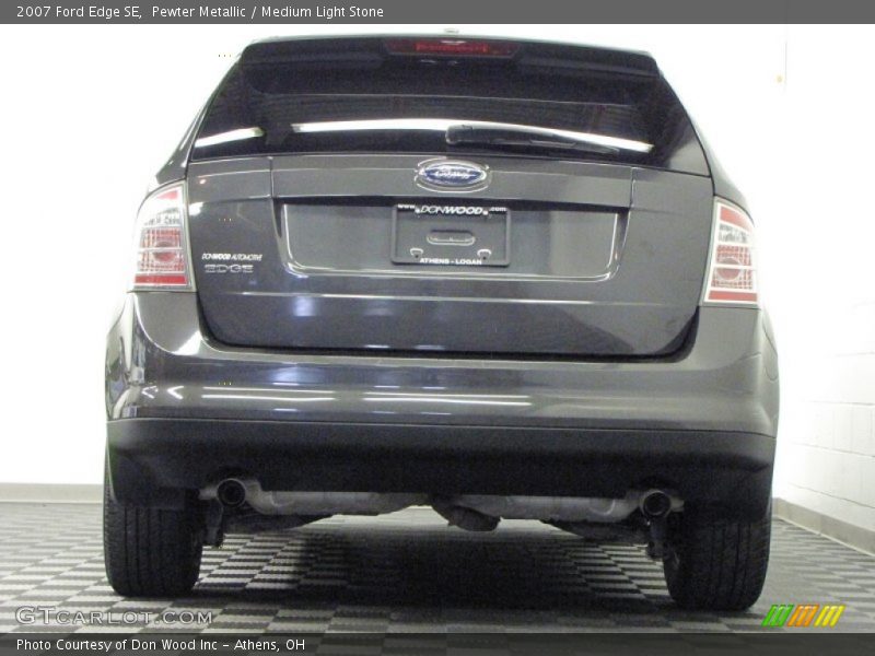 Pewter Metallic / Medium Light Stone 2007 Ford Edge SE