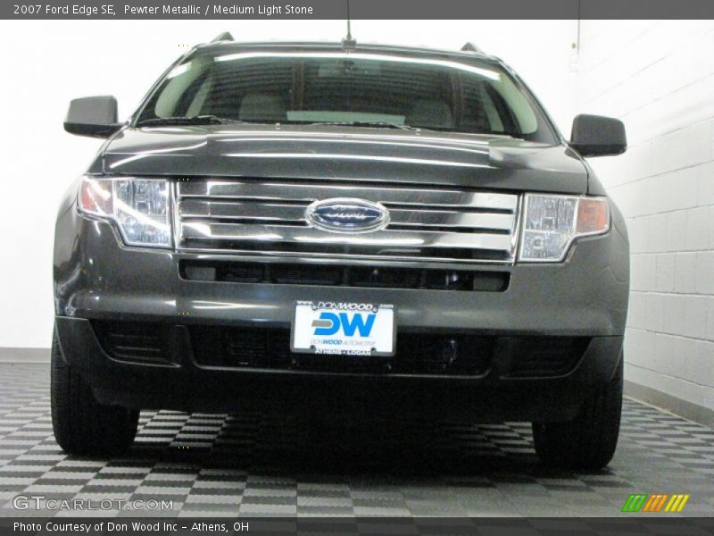 Pewter Metallic / Medium Light Stone 2007 Ford Edge SE