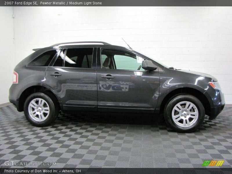 Pewter Metallic / Medium Light Stone 2007 Ford Edge SE