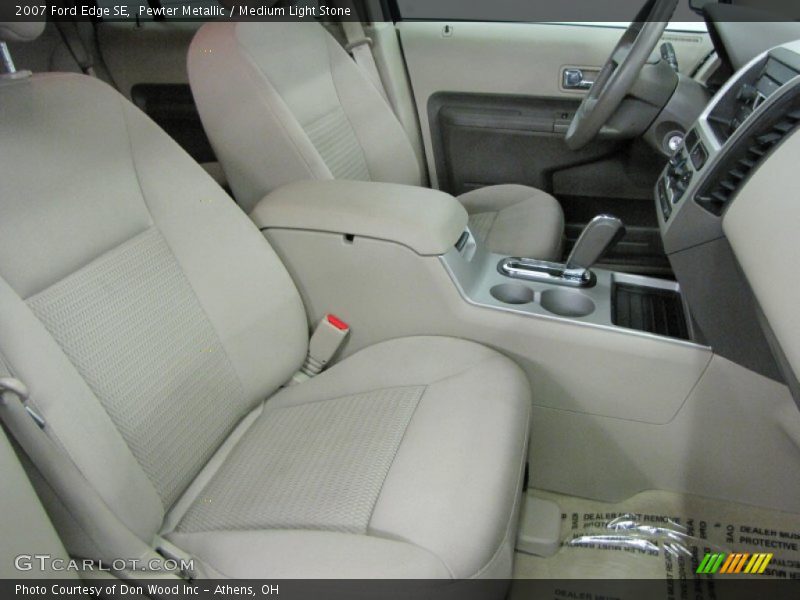 Pewter Metallic / Medium Light Stone 2007 Ford Edge SE