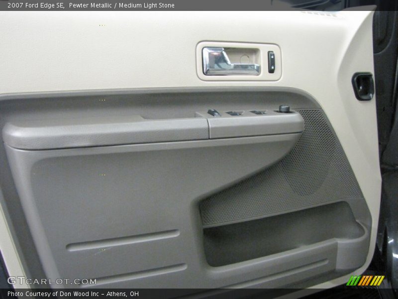 Pewter Metallic / Medium Light Stone 2007 Ford Edge SE