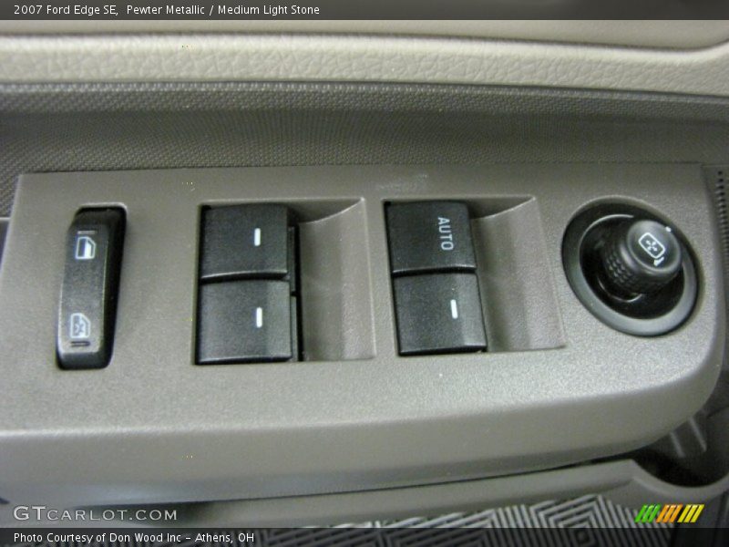Pewter Metallic / Medium Light Stone 2007 Ford Edge SE
