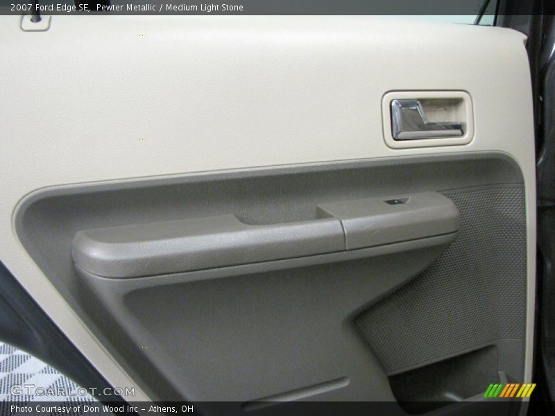 Pewter Metallic / Medium Light Stone 2007 Ford Edge SE