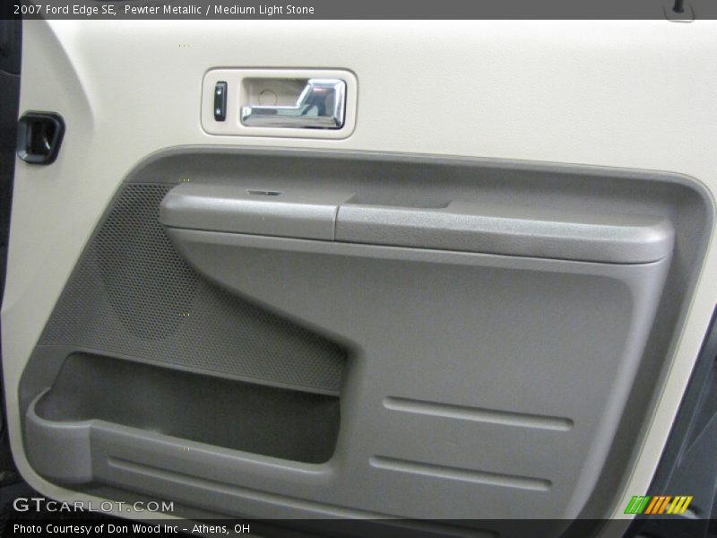 Pewter Metallic / Medium Light Stone 2007 Ford Edge SE