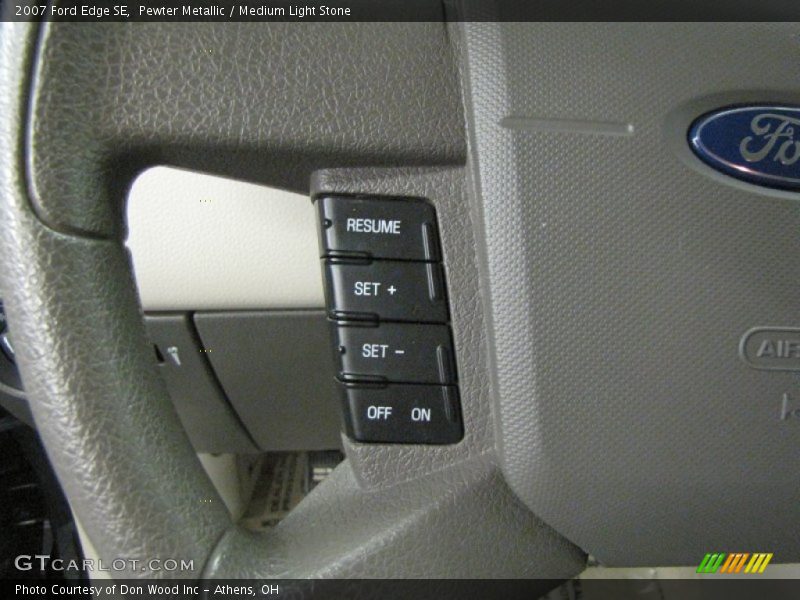 Pewter Metallic / Medium Light Stone 2007 Ford Edge SE