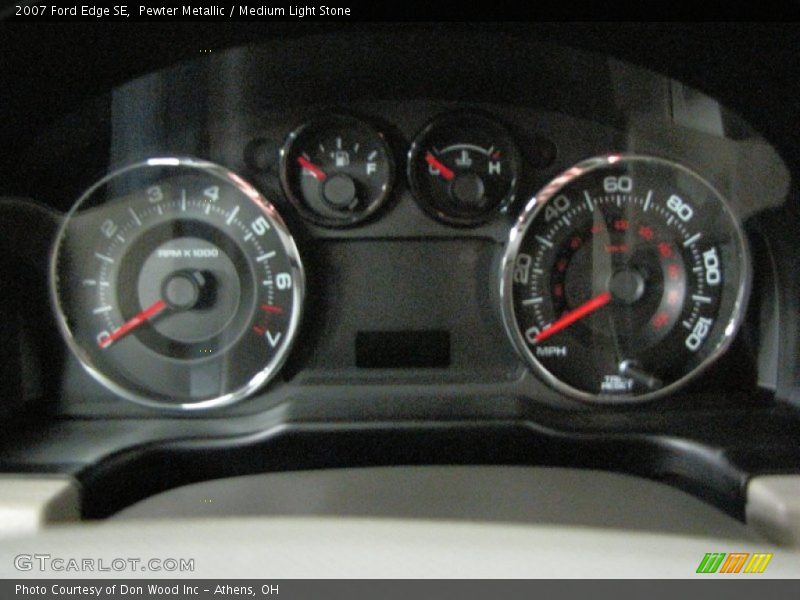 Pewter Metallic / Medium Light Stone 2007 Ford Edge SE