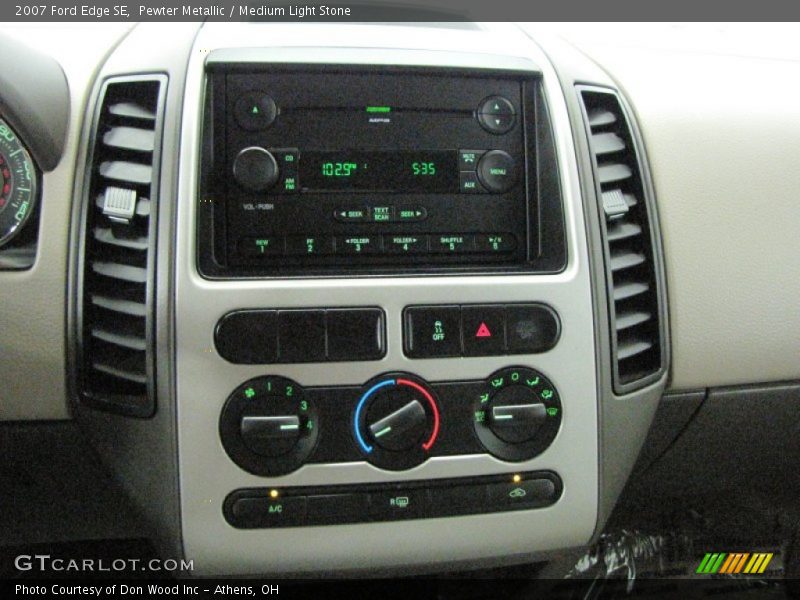 Pewter Metallic / Medium Light Stone 2007 Ford Edge SE