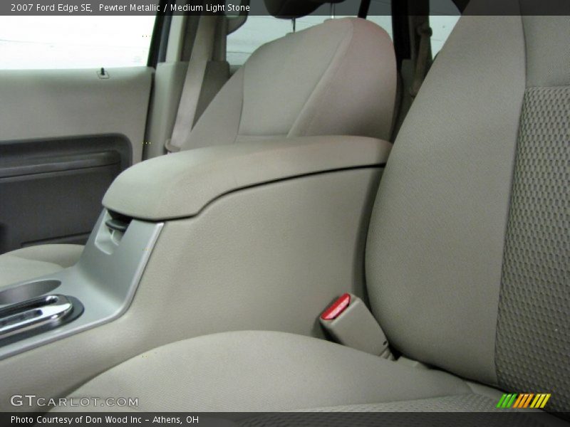 Pewter Metallic / Medium Light Stone 2007 Ford Edge SE