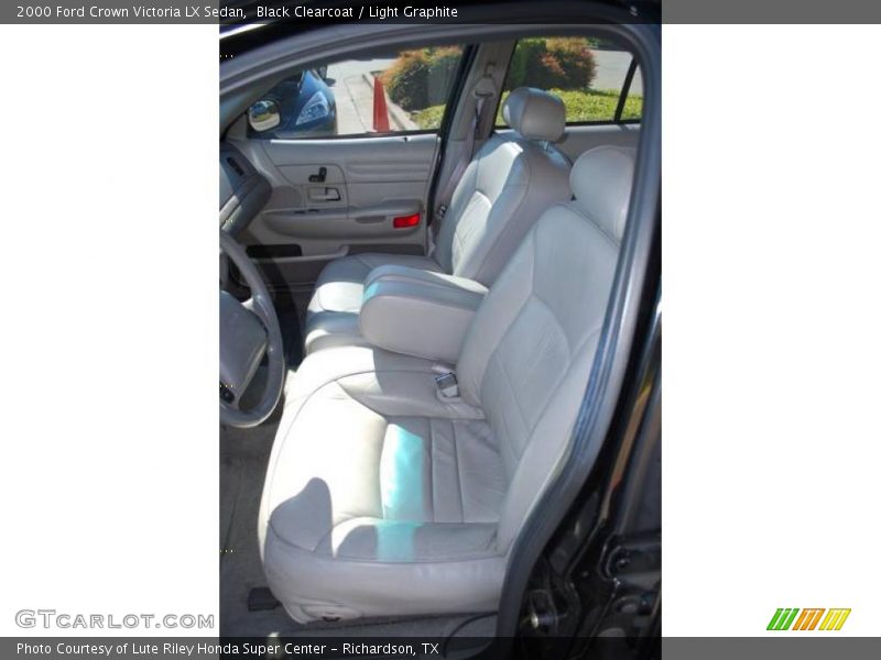 Black Clearcoat / Light Graphite 2000 Ford Crown Victoria LX Sedan