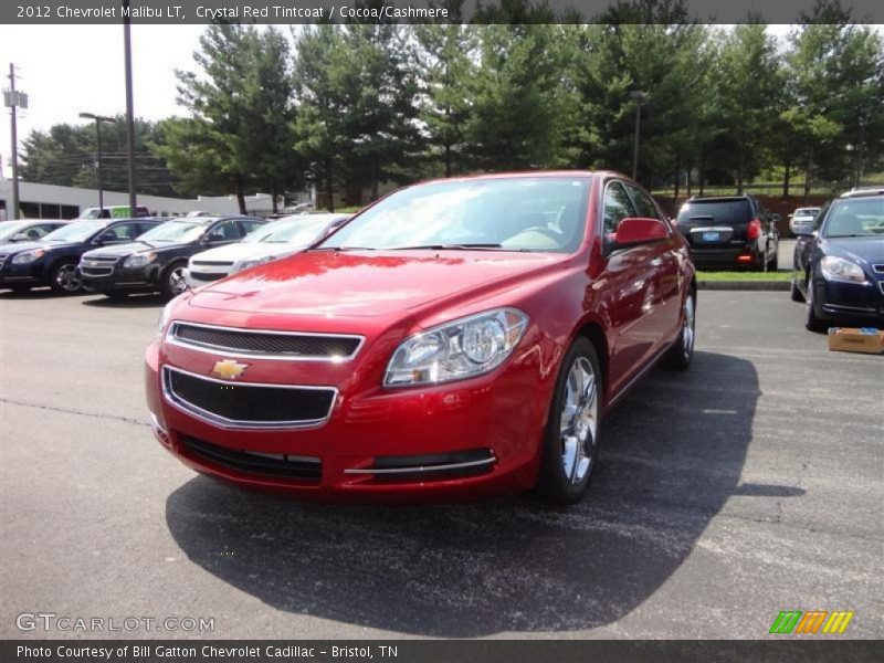 Crystal Red Tintcoat / Cocoa/Cashmere 2012 Chevrolet Malibu LT