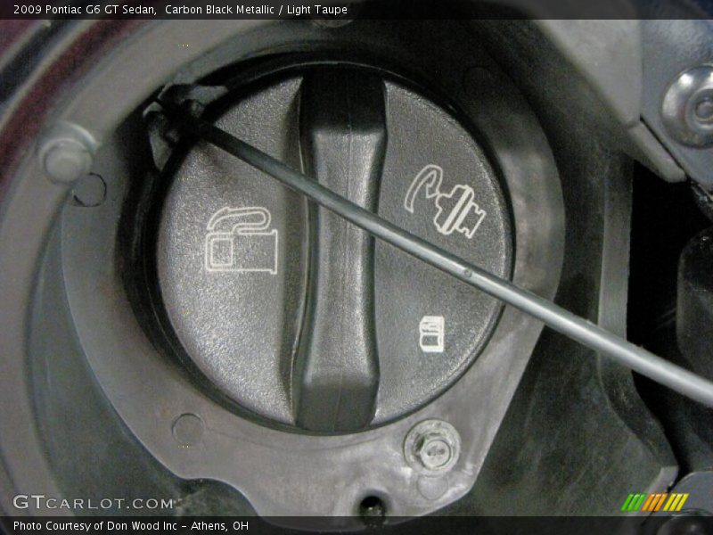 Carbon Black Metallic / Light Taupe 2009 Pontiac G6 GT Sedan