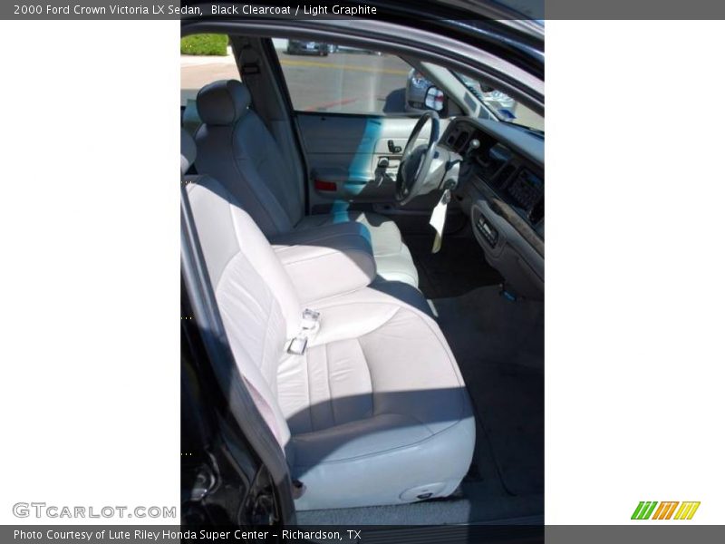 Black Clearcoat / Light Graphite 2000 Ford Crown Victoria LX Sedan