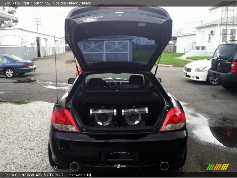 Obsidian Black / Black 2006 Hyundai Tiburon GS