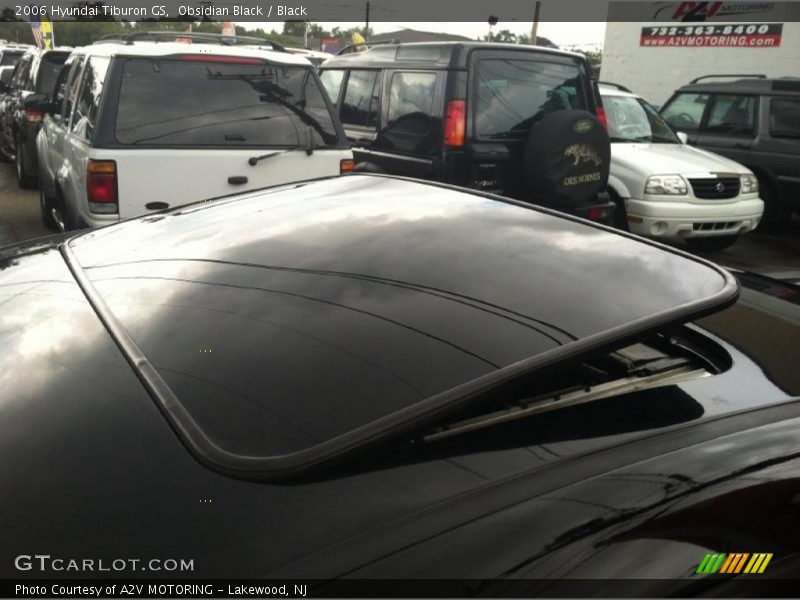 Obsidian Black / Black 2006 Hyundai Tiburon GS