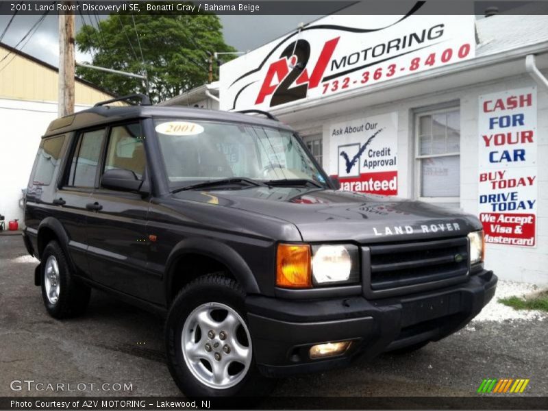 Bonatti Gray / Bahama Beige 2001 Land Rover Discovery II SE