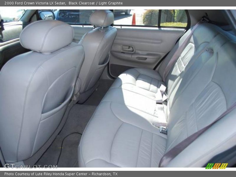 Black Clearcoat / Light Graphite 2000 Ford Crown Victoria LX Sedan