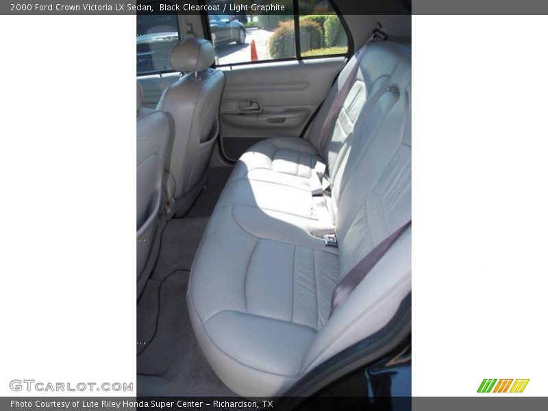 Black Clearcoat / Light Graphite 2000 Ford Crown Victoria LX Sedan