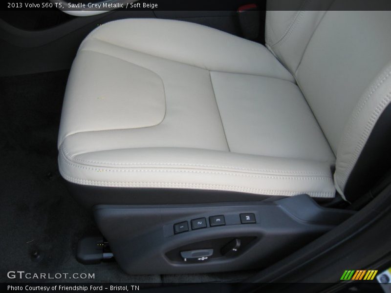 Saville Grey Metallic / Soft Beige 2013 Volvo S60 T5