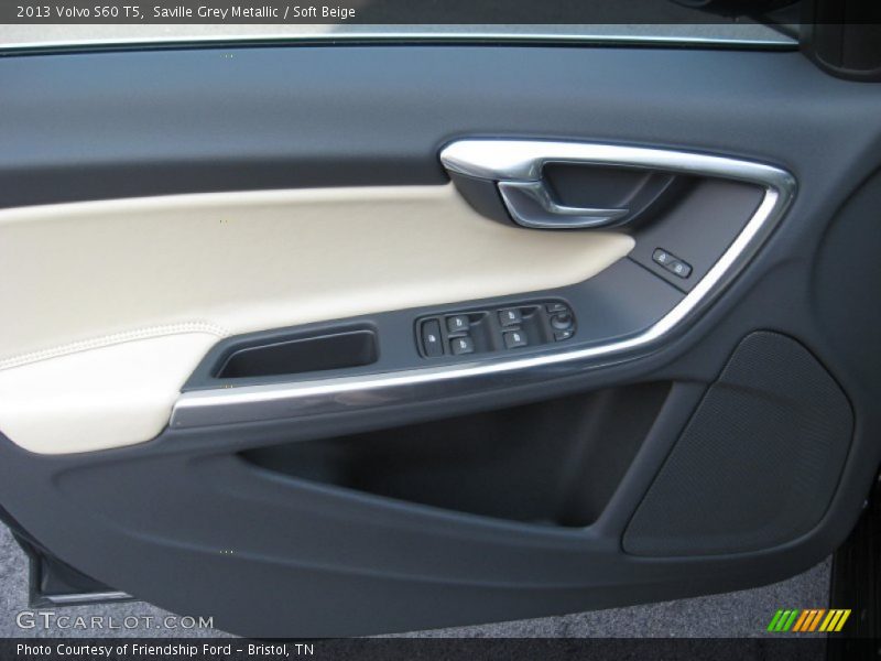 Saville Grey Metallic / Soft Beige 2013 Volvo S60 T5