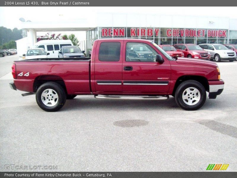 Blue Onyx Pearl / Cashmere 2004 Lexus LS 430