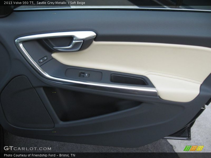 Saville Grey Metallic / Soft Beige 2013 Volvo S60 T5