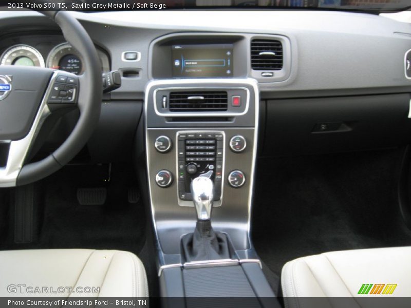 Saville Grey Metallic / Soft Beige 2013 Volvo S60 T5