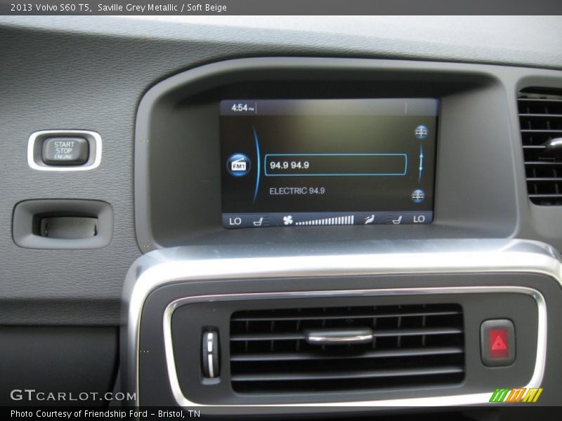 Saville Grey Metallic / Soft Beige 2013 Volvo S60 T5